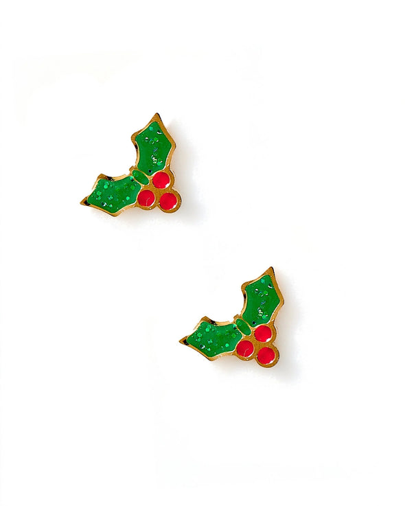 The Holly Berry Earring