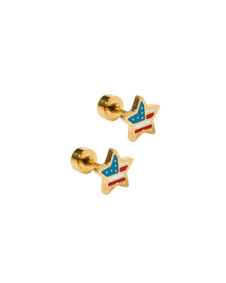 The Liberty Screwback Stud-Star