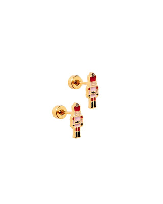 The Screwback Stud Earring-Nutcracker