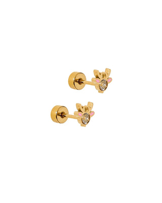 The Screwback Stud Earring-Reindeer