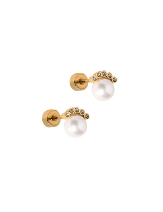 The Screwback Stud Earring-Winnie Pearl