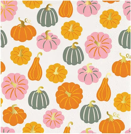 Fall Pumpkin Napkins