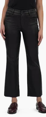 The Kelsey High Rise Ankle Flare-Black