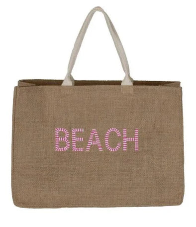 The Beach Sands Tote-Pink