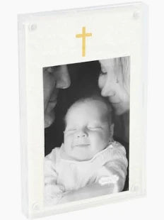 The Acrylic Cross Frame-Clear