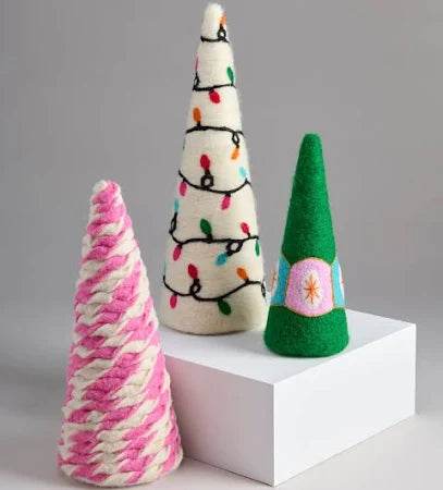 Decorative String Light Trees-Set of 3