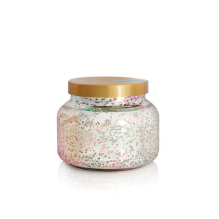 Volcano Mercury Glass Iridescent Jar