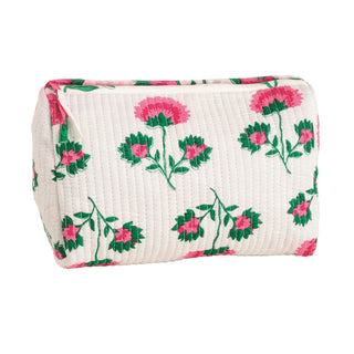 The Peony Block Print Case-White