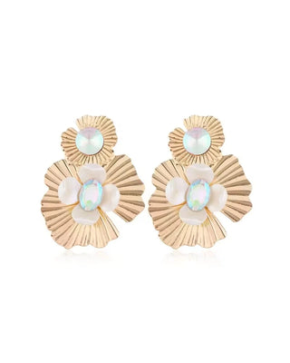 The Zara Statement Earring-Gold